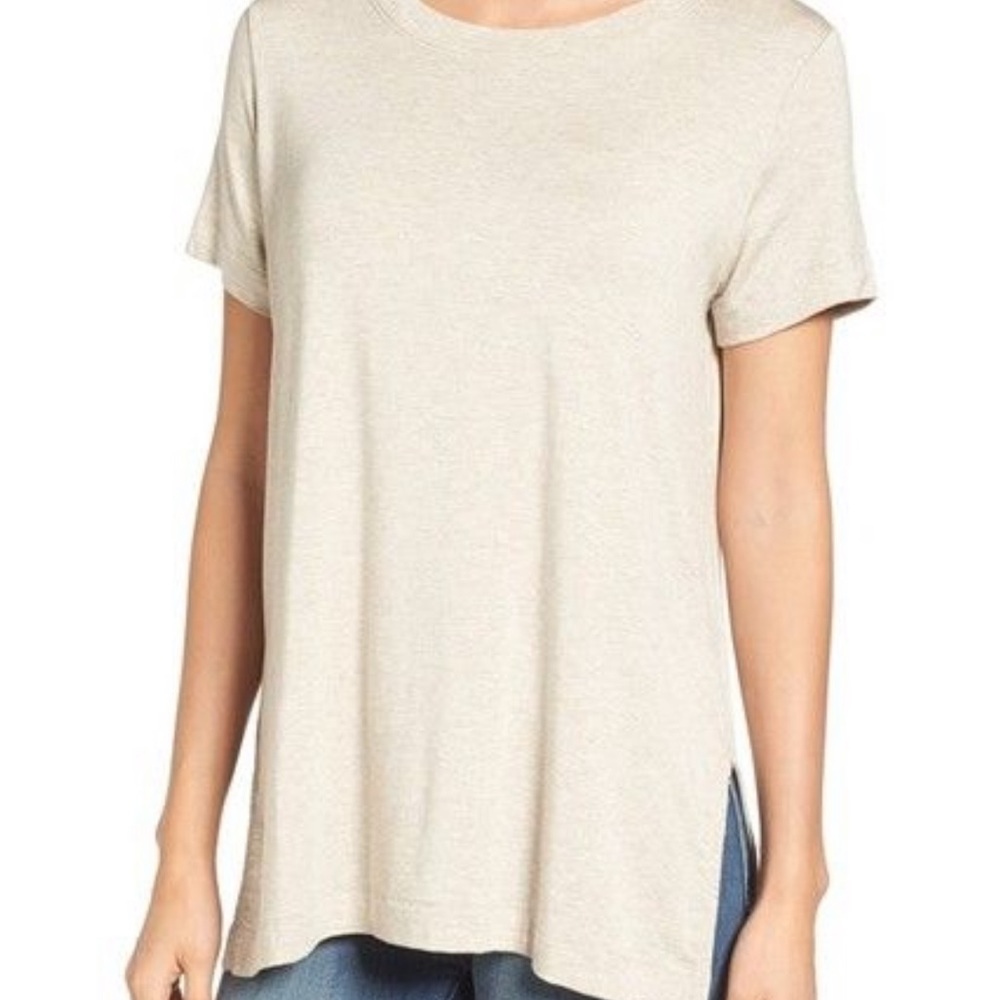 Amour Vert Paola high low tee, XS